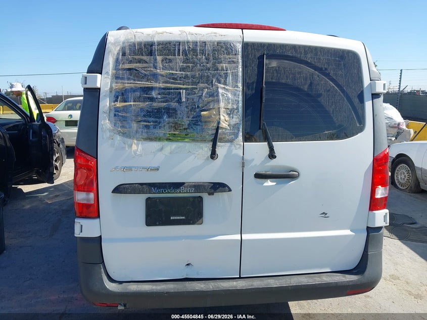 2017 Mercedes-Benz Metris VIN: WD3PG2EA0H3325808 Lot: 45504845