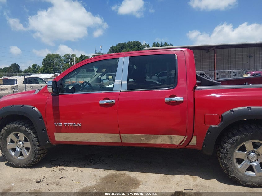 2007 Nissan Titan Xe VIN: 1N6AA07BX7N228400 Lot: 45504865