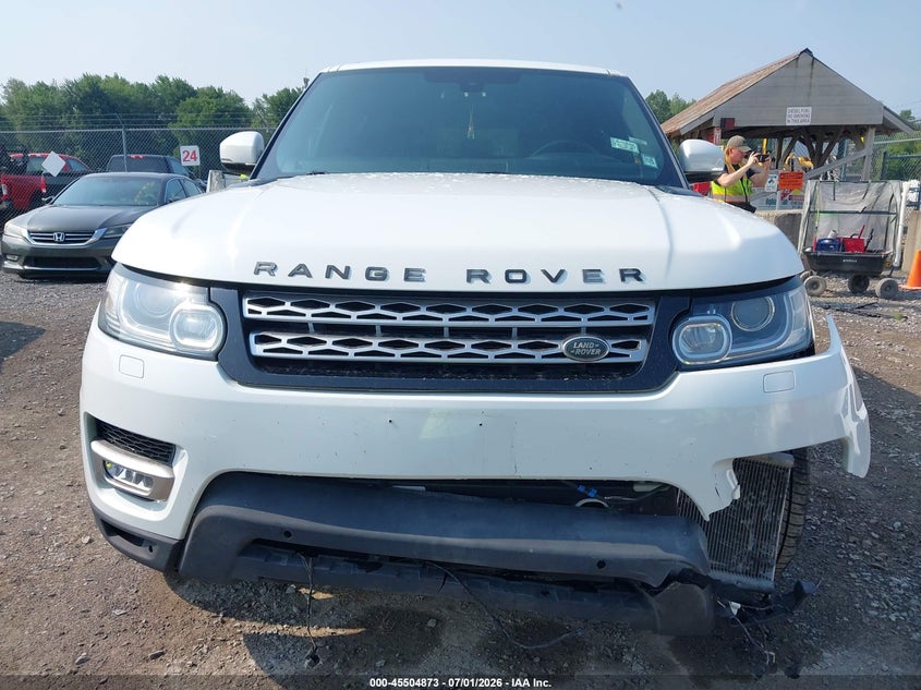 2014 Land Rover Range Rover Sport 3.0L V6 Supercharged Hse VIN: SALWR2WF9EA331449 Lot: 45504873