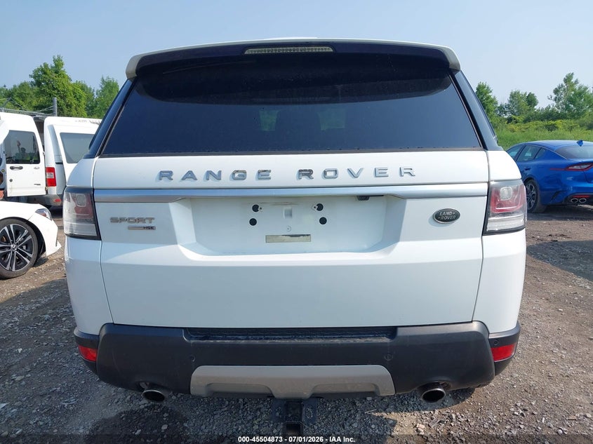 2014 Land Rover Range Rover Sport 3.0L V6 Supercharged Hse VIN: SALWR2WF9EA331449 Lot: 45504873