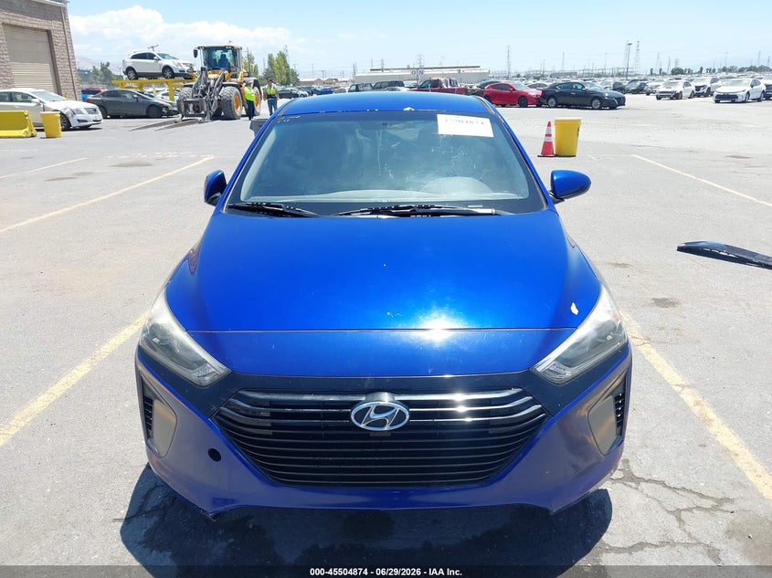 2019 Hyundai Ioniq Hybrid Blue VIN: KMHC65LC1KU178876 Lot: 45504874