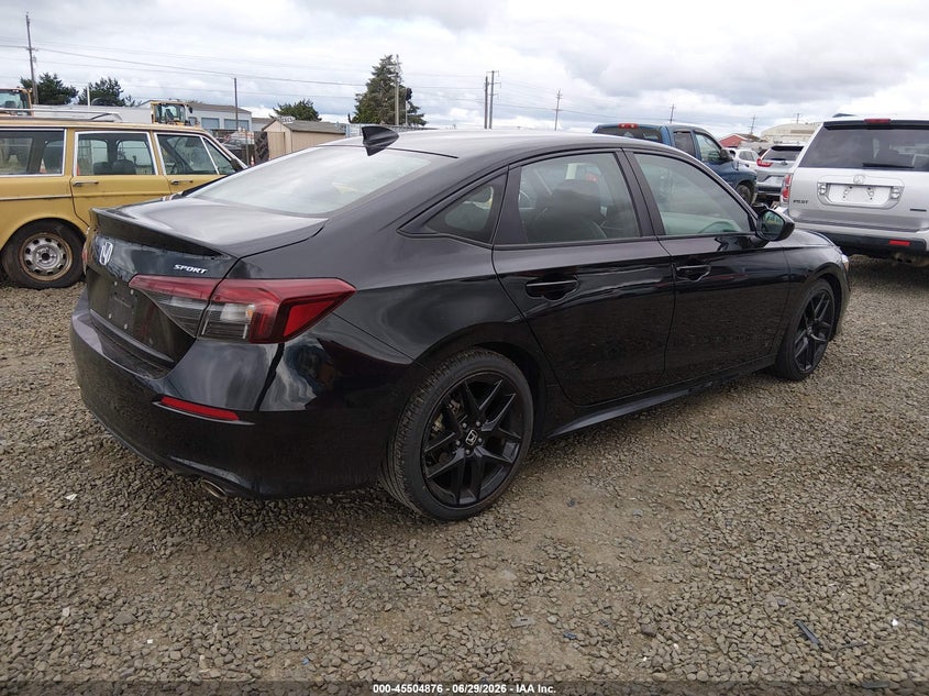 2025 HONDA CIVIC SEDAN 2.0L I-4 DI, DOHC, VVT, 150HP