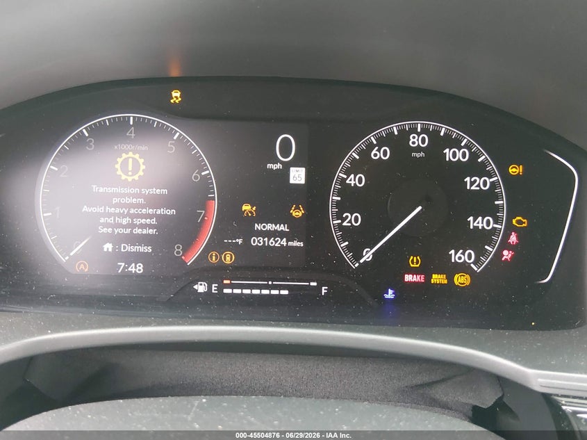 2025 HONDA CIVIC SEDAN 2.0L I-4 DI, DOHC, VVT, 150HP