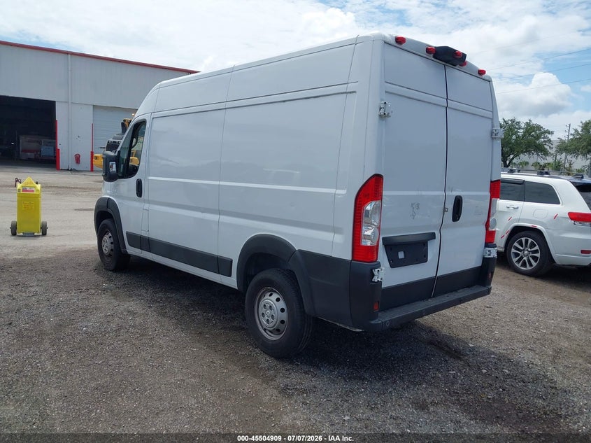 Vin: 3c6trvbg2ke556483, lot: 46003125, ram promaster 1500 high roof 136 wb 20193