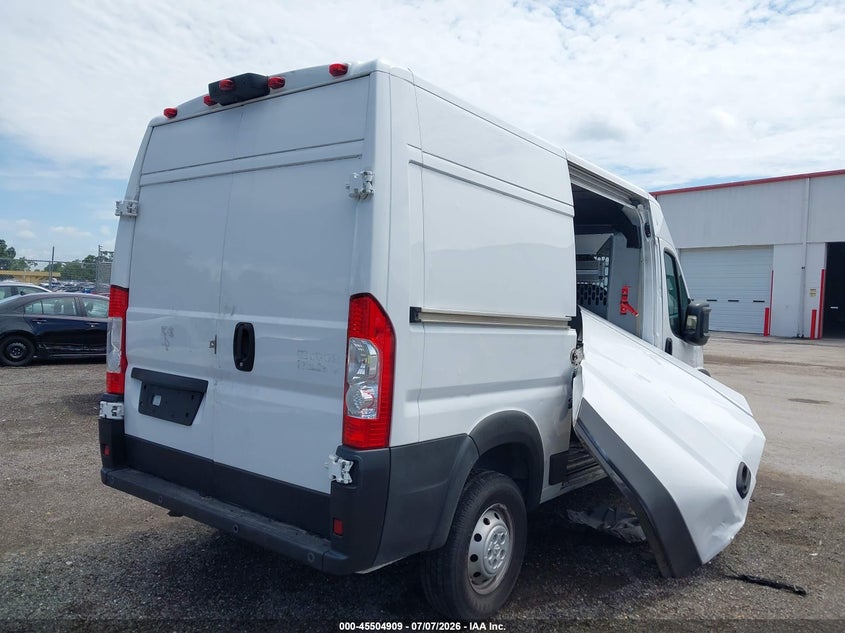 Vin: 3c6trvbg2ke556483, lot: 46003125, ram promaster 1500 high roof 136 wb 20194