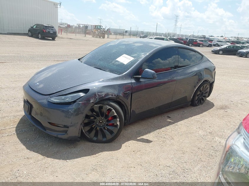 2022 TESLA MODEL Y SPORT UTILITY VEHICLE ELECTRIC