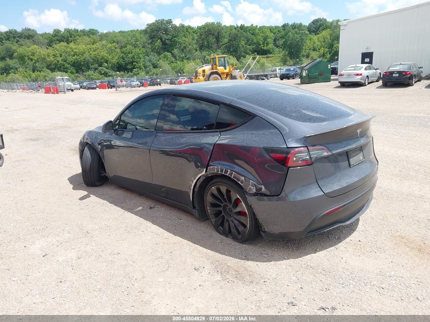 2022 TESLA MODEL Y SPORT UTILITY VEHICLE ELECTRIC