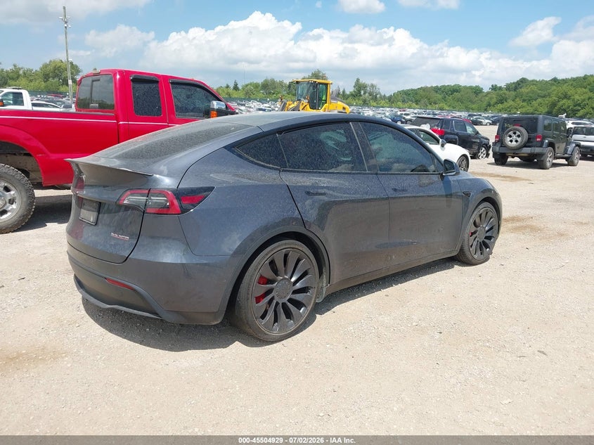 2022 TESLA MODEL Y SPORT UTILITY VEHICLE ELECTRIC