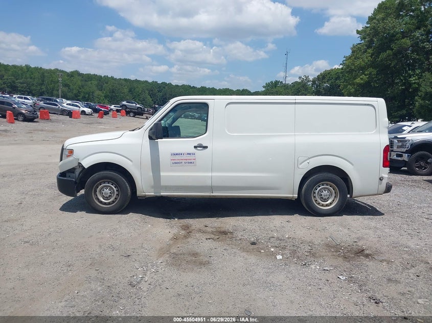 2017 Nissan Nv Cargo Nv2500 Hd S V6 VIN: 1N6BF0KY1HN805673 Lot: 45504951