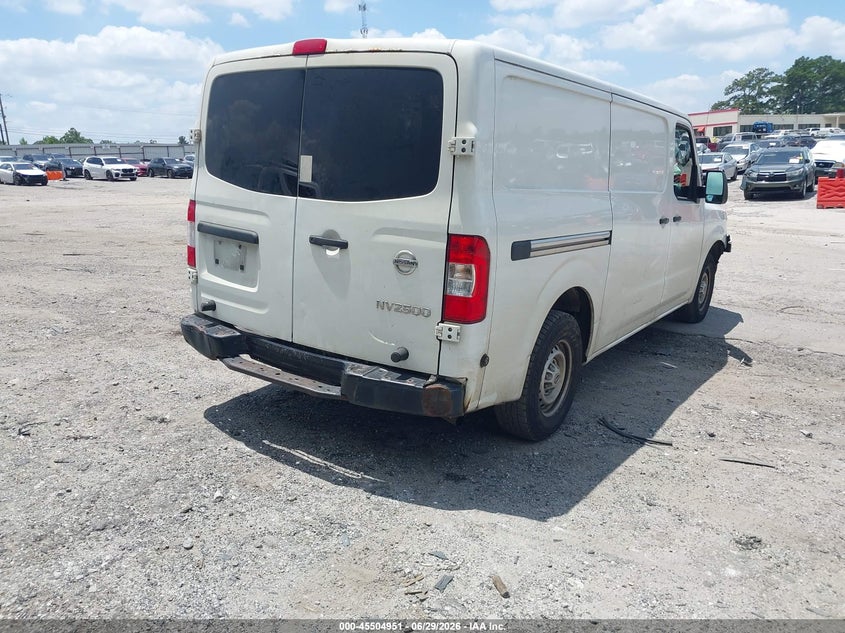 Vin: 1n6bf0ky1hn805673, lot: 46003167, nissan nv cargo nv2500 hd s v6 20174