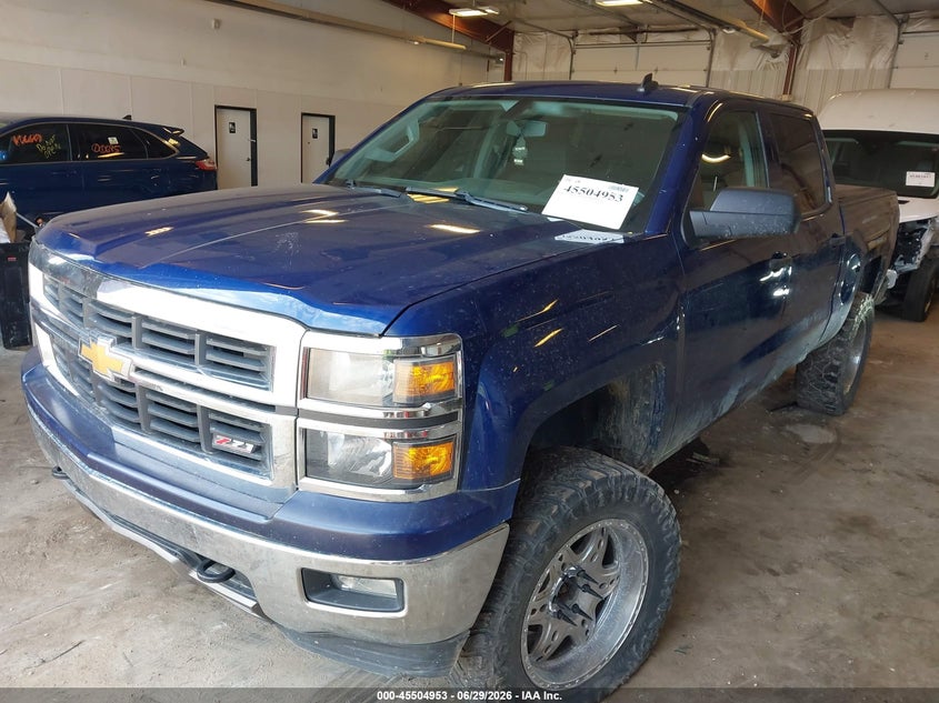 2014 Chevrolet Silverado, Ходова, IAAI, VIN 3GCUKRECXEG204990 — фото 2