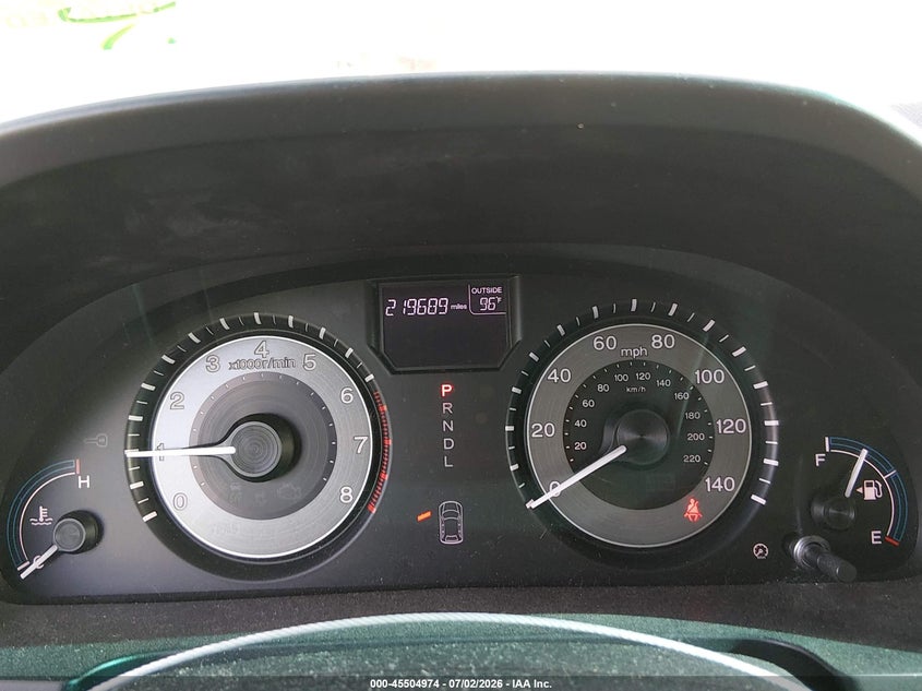2012 HONDA ODYSSEY VAN 3.5L V-6 VVT, 248HP