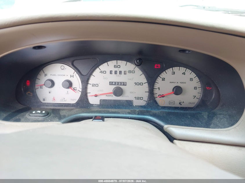 2003 Mercury Sable Ls Premium VIN: 1MEFM55S93A631817 Lot: 45504979