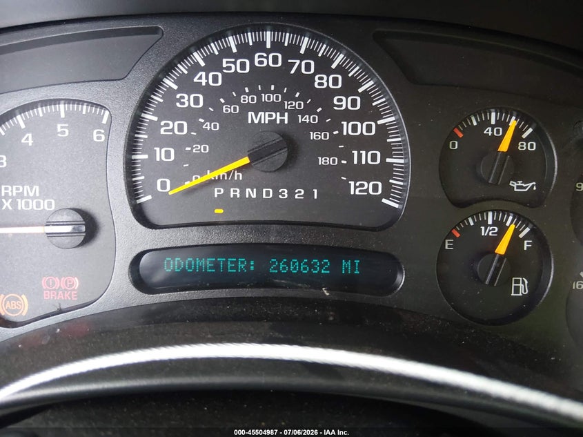 2006 Chevrolet Silverado 1500 Lt1 VIN: 2GCEC13T461188995 Lot: 45504987