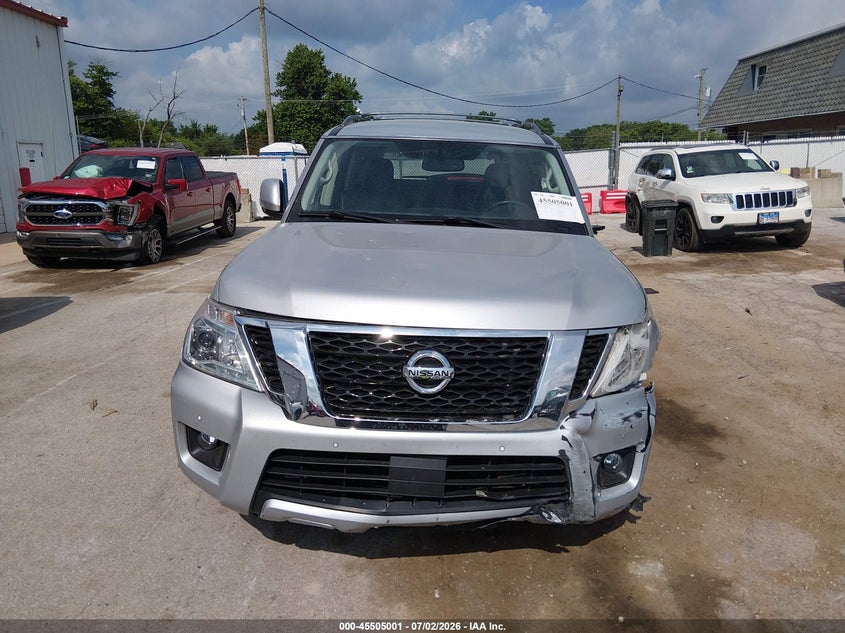 2018 Nissan Armada Sv VIN: JN8AY2NCXJ9556118 Lot: 45505001