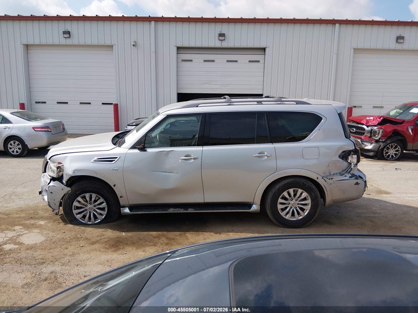 2018 Nissan Armada Sv VIN: JN8AY2NCXJ9556118 Lot: 45505001