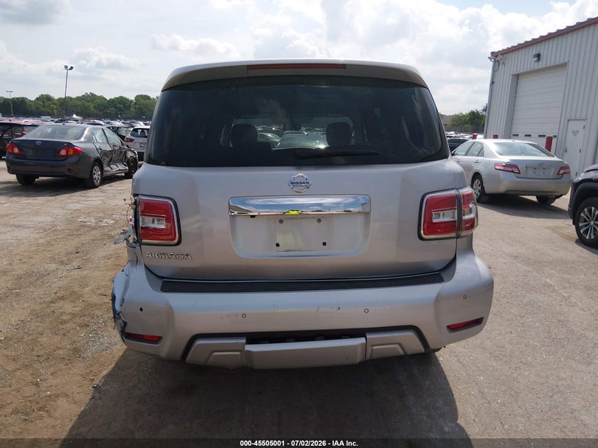 2018 Nissan Armada Sv VIN: JN8AY2NCXJ9556118 Lot: 45505001