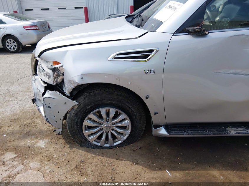 2018 Nissan Armada Sv VIN: JN8AY2NCXJ9556118 Lot: 45505001