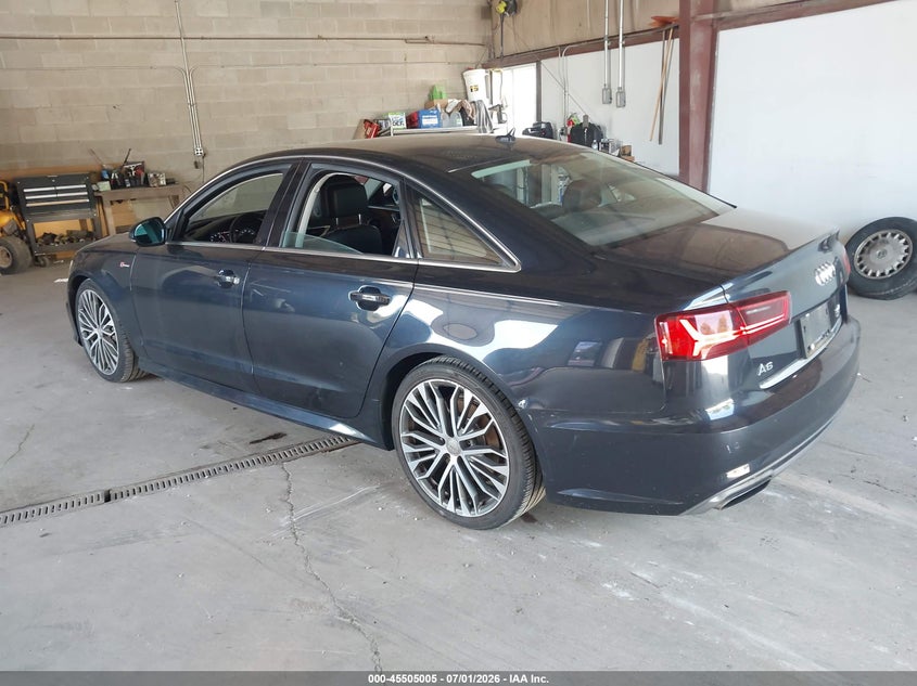 Vin: waufgafc1gn003187, lot: 46003221, audi a6 3.0t premium plus 20163