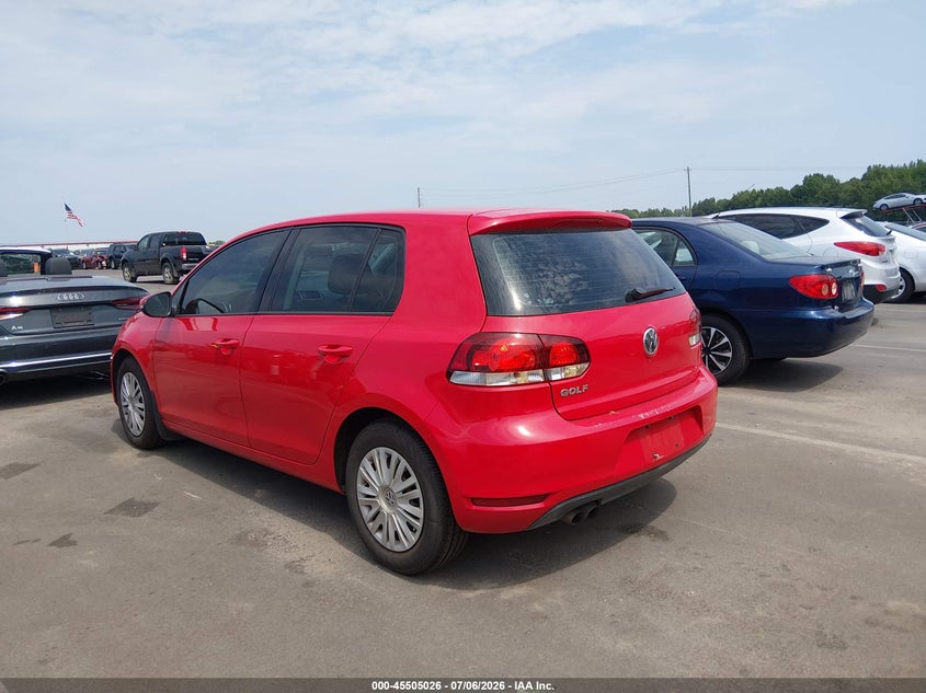 Vin: wvwdb7aj6ew001654, lot: 46003242, volkswagen golf 2.5l (a6) (no longer orderable) 20143