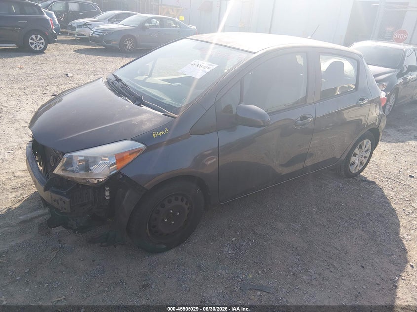 TOYOTA YARIS 2014 VIN JTDKTUD32ED592559