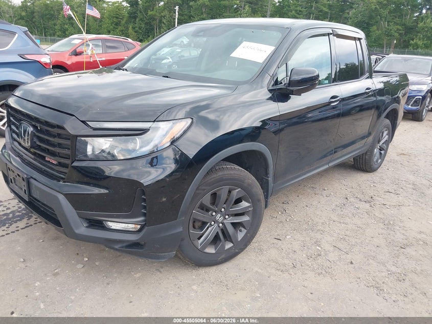Vin: 5fpyk3f16mb018208, lot: 46003281, honda ridgeline awd sport 20212