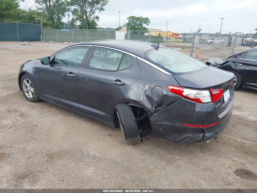 2015 KIA OPTIMA auction photo 3