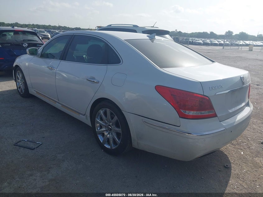 Vin: kmhgh4jh2du069737, lot: 46003286, hyundai equus signature 20133
