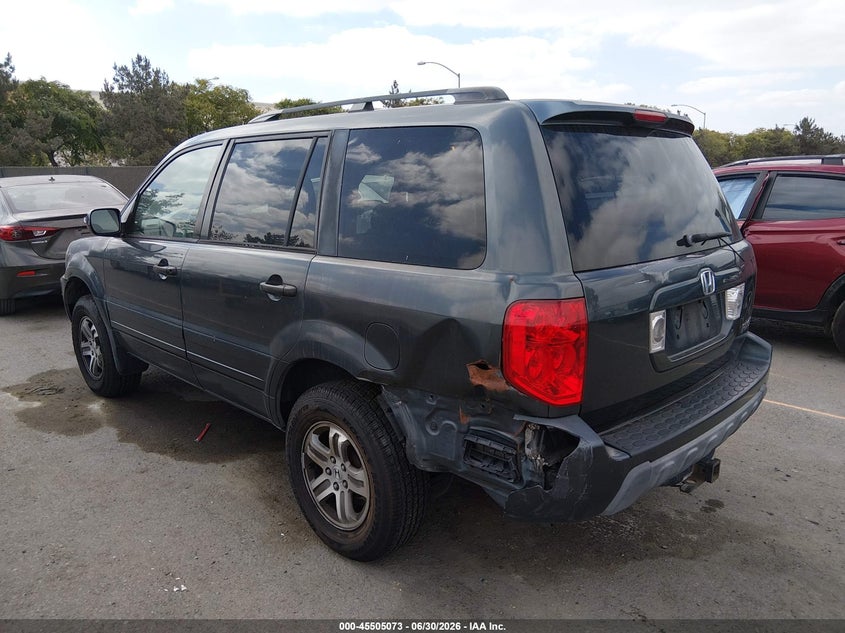 2003 HONDA PILOT SPORT UTILITY VEHICLE 3.5L V-6 VVT, 240HP