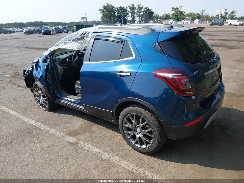 Vin: kl4cj2sb2kb910318, lot: 46003295, buick encore awd sport touring 20193