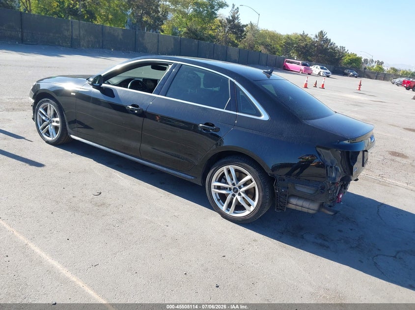 Vin: wauenaf47ln006048, lot: 46003330, audi a4 premium plus 45 tfsi quattro s tronic 20203