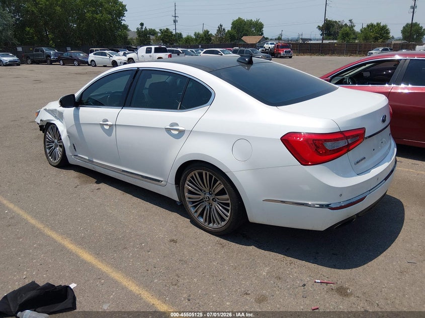 Vin: knaln4d79e5162861, lot: 46003341, kia cadenza limited 20143