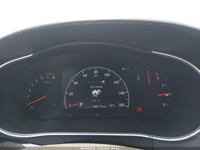 2014 Kia Cadenza Limited VIN: KNALN4D79E5162861 Lot: 45505125