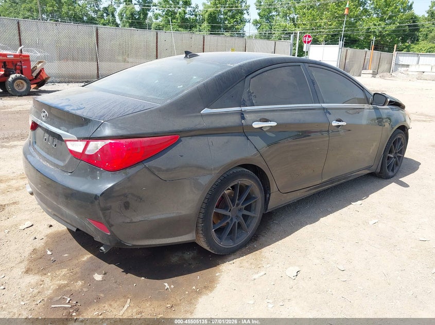 2013 HYUNDAI SONATA auction photo 4
