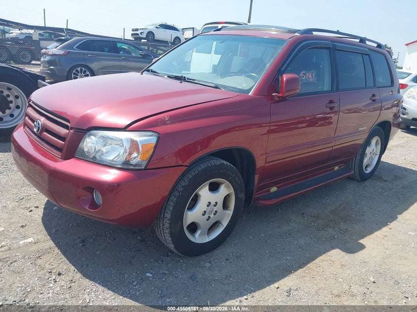 2007 Toyota Highlander, Обычный износ, IAAI, VIN JTEDP21AX70137727 — фото 2