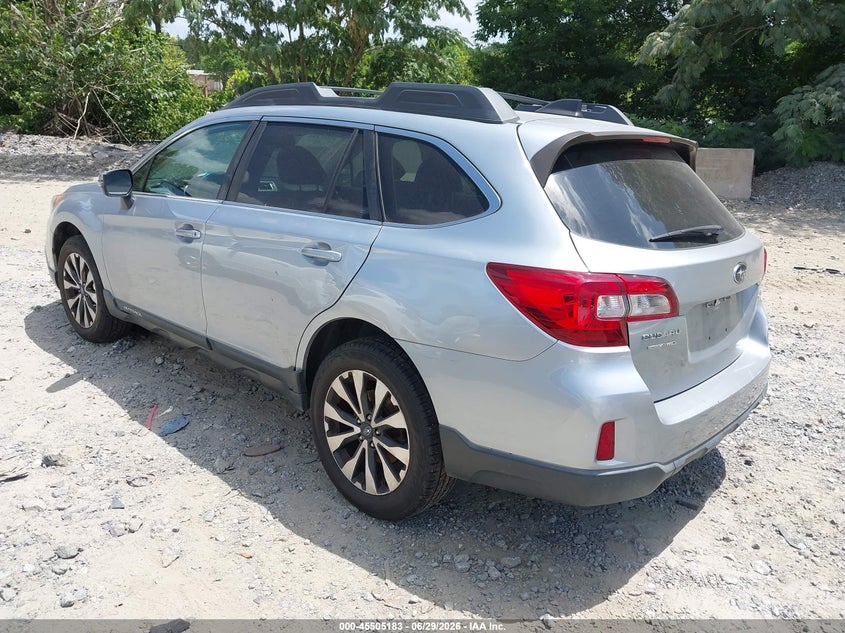 Vin: 4s4bsakc4h3402674, lot: 46003399, subaru outback 2.5i limited 20173