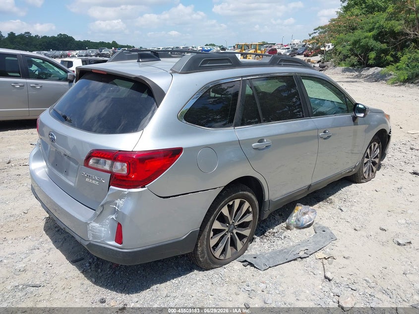 Vin: 4s4bsakc4h3402674, lot: 46003399, subaru outback 2.5i limited 20174