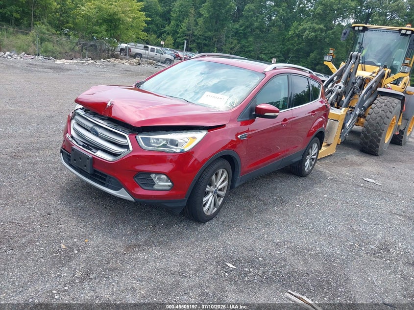 Vin: 1fmcu0j98hub81301, lot: 46003413, ford escape titanium 20172