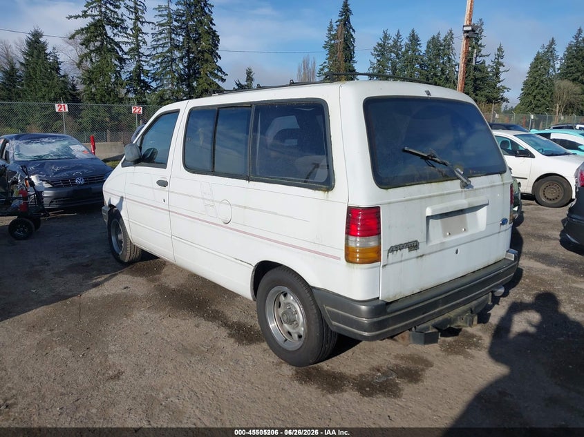 1993 FORD AEROSTAR auction photo 3