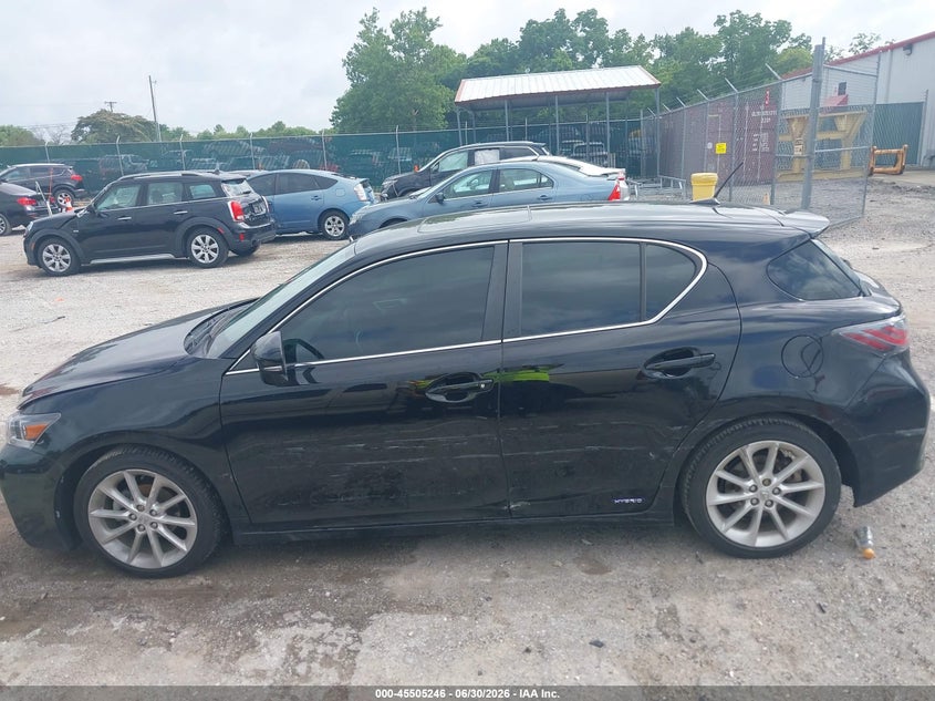 2013 Lexus Ct 200H VIN: JTHKD5BH3D2153039 Lot: 45505246