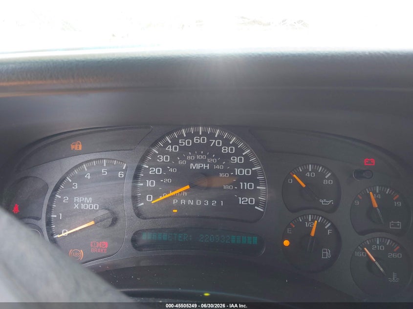 2006 CHEVROLET SILVERADO TRUCK 4.8L V-8 285HP