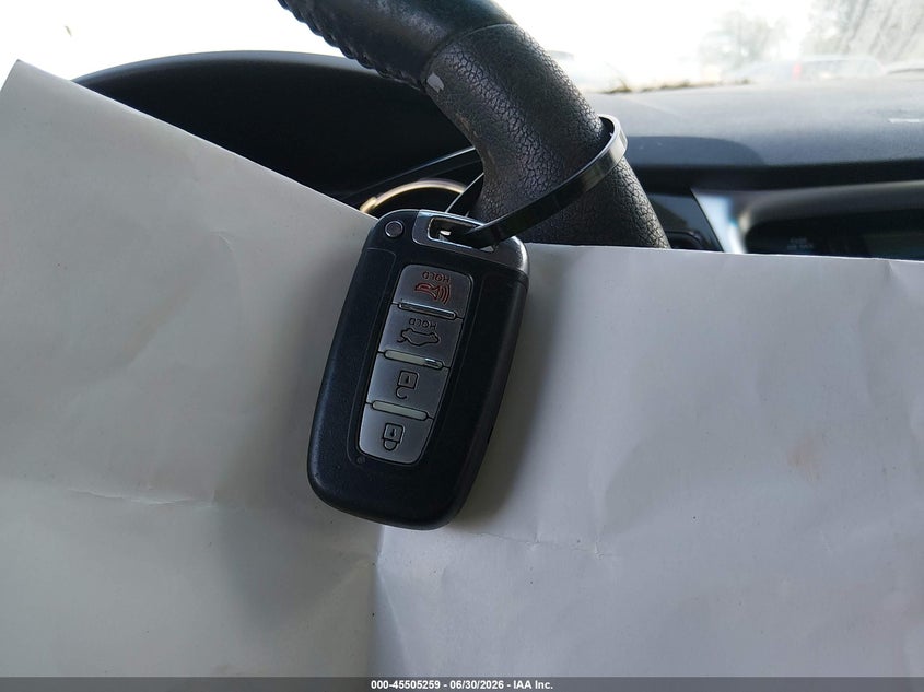 2013 HYUNDAI SONATA SEDAN 2.4L I-4 DI, DOHC, VVT, 190HP