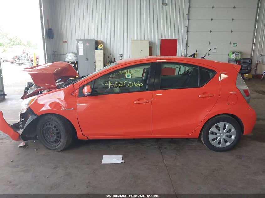 2014 Toyota Prius C Two VIN: JTDKDTB35E1066602 Lot: 45505266