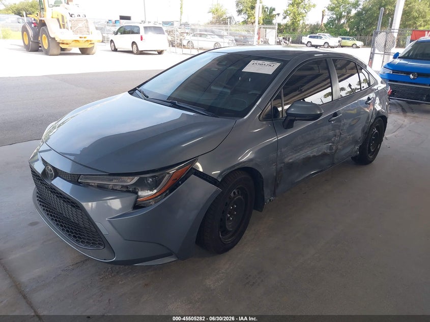 2022 Toyota Corolla, Left Side, IAAI, VIN JTDEPMAE7NJ196684 — photo 2