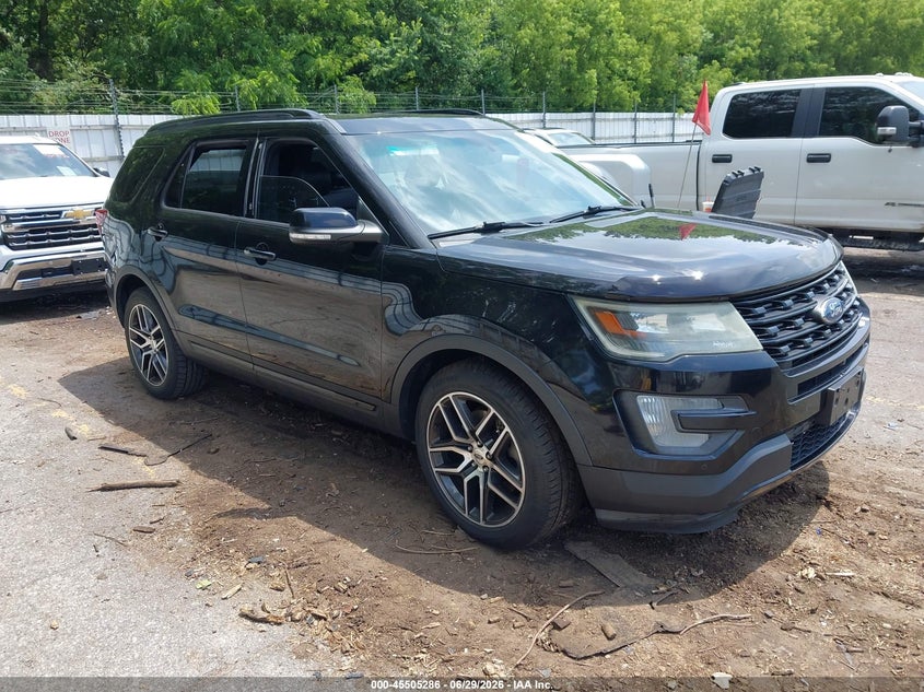 Vin: 1fm5k8gtxggc57632, lot: 46003502, ford explorer sport 2016 img_1