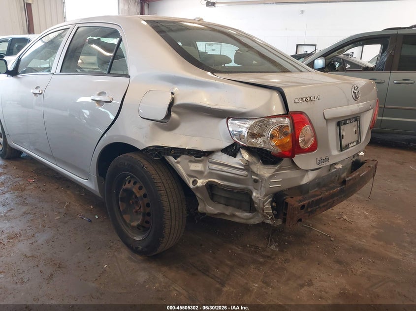 TOYOTA COROLLA 2009 VIN JTDBL40E69J054770