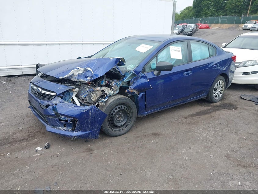 Vin: 4s3gkaa63n1607464, lot: 46003527, subaru impreza base 20222