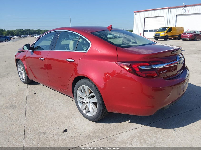 Vin: 2g4gn5ex8e9226458, lot: 46003532, buick regal turbo/e-assist premium i 20143
