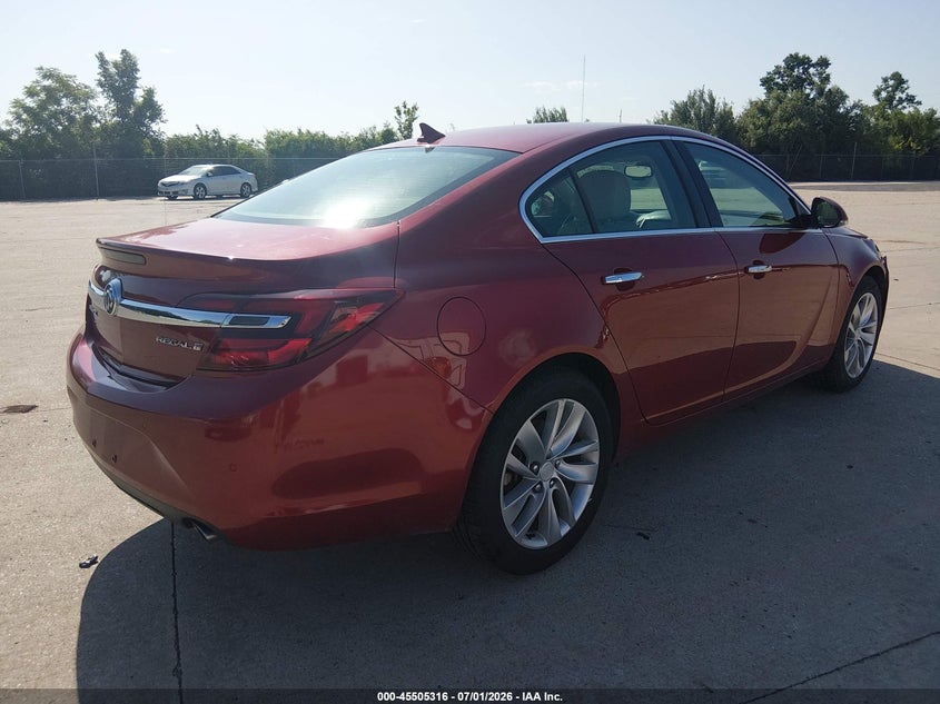 Vin: 2g4gn5ex8e9226458, lot: 46003532, buick regal turbo/e-assist premium i 20144
