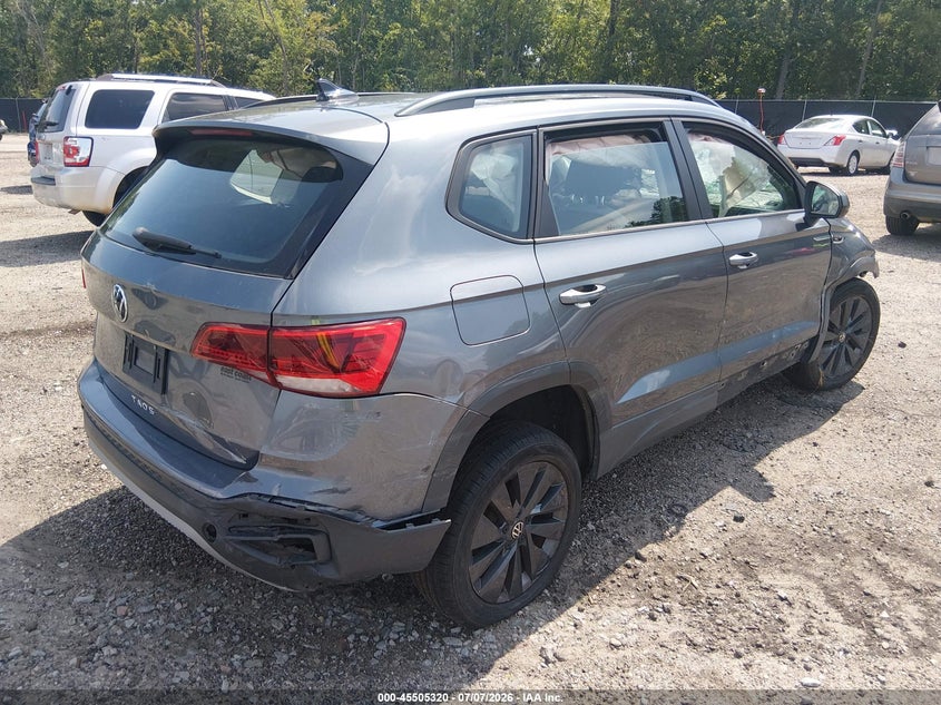2022 VOLKSWAGEN TAOS auction photo 4